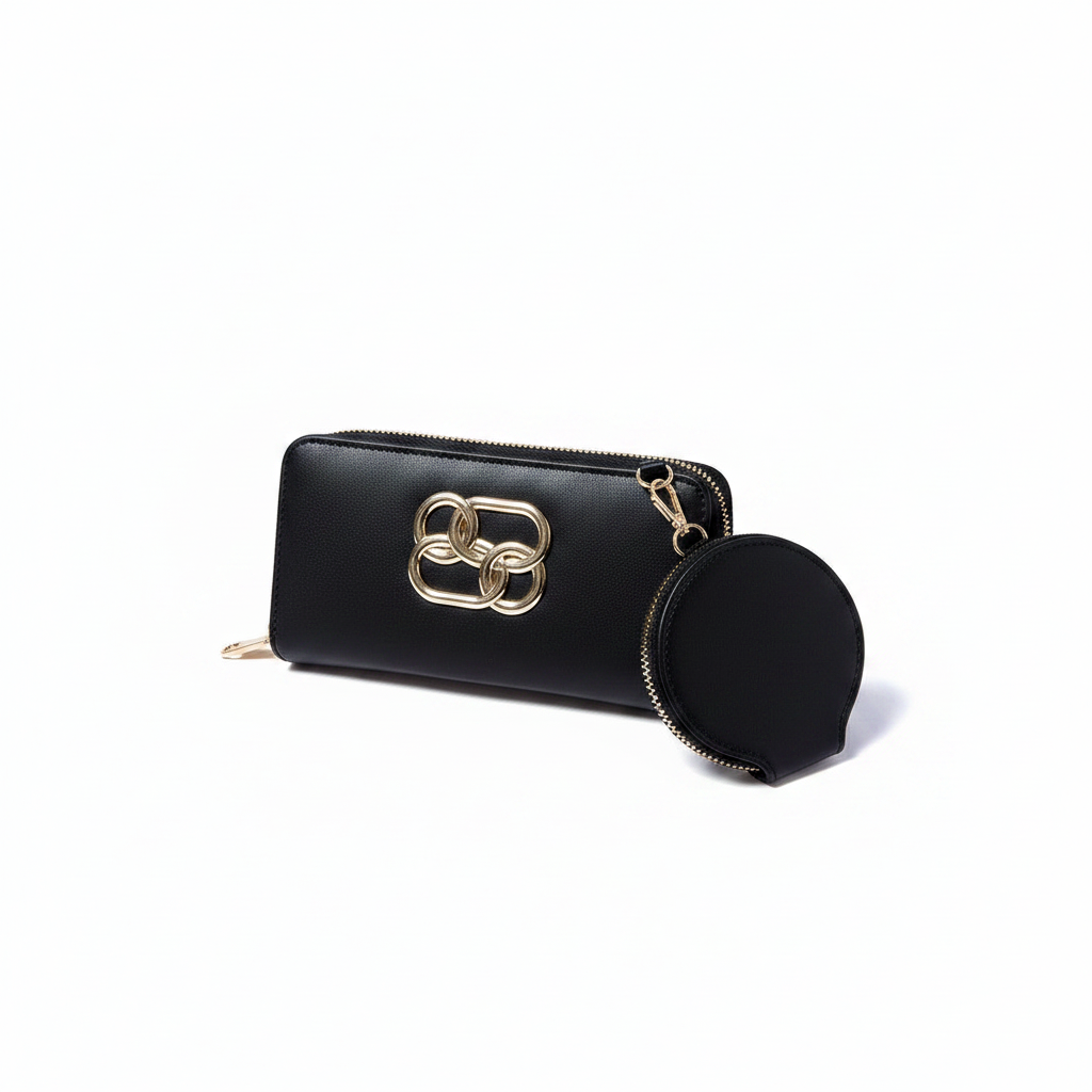 2-in-1 Women’s Wallet with Coin Purse – Card Holder & Cash Organiser