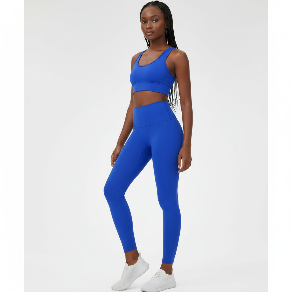 Full Length Seamless Footless Stretching Leggings.