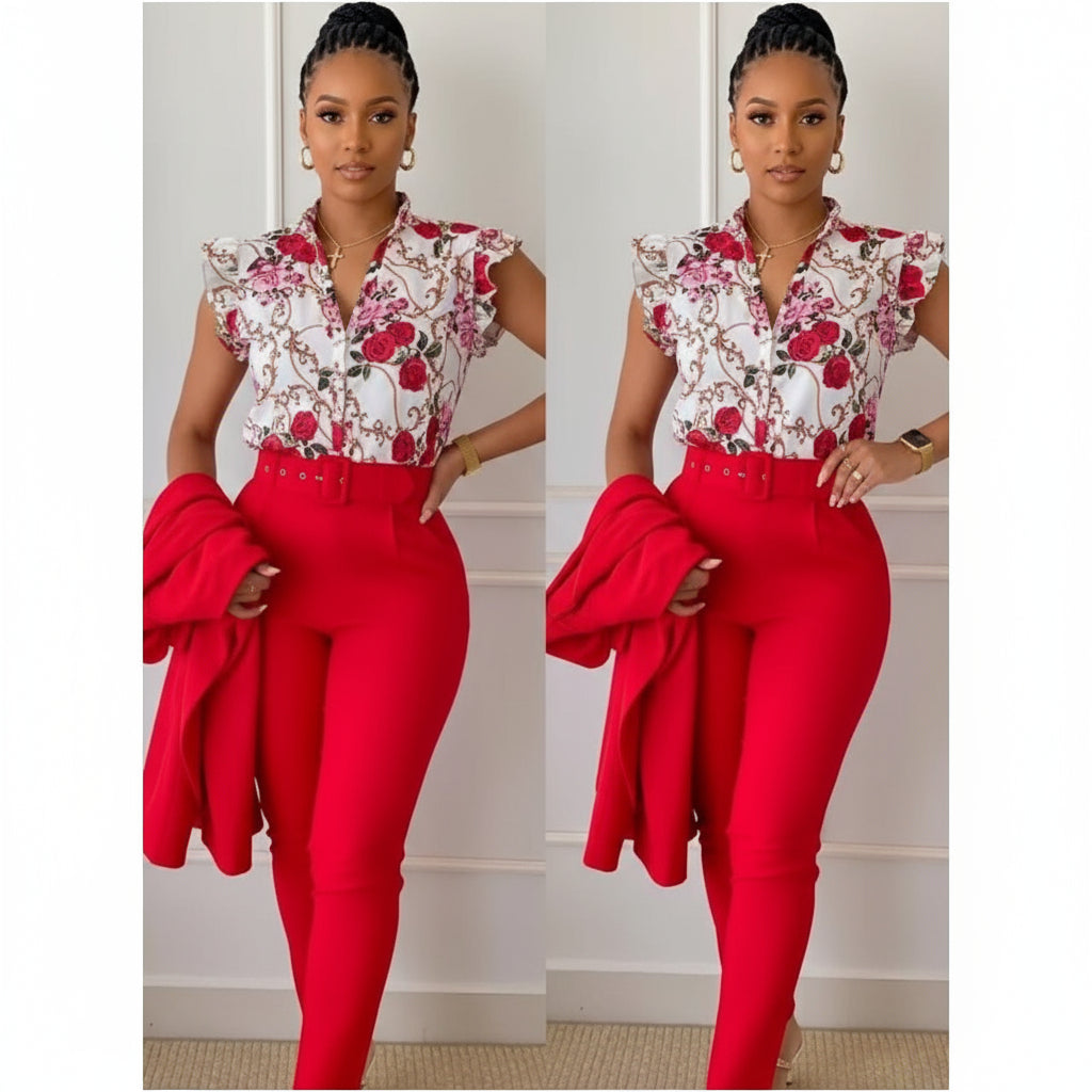 High Waisted Slim Pencil Sweatpants.