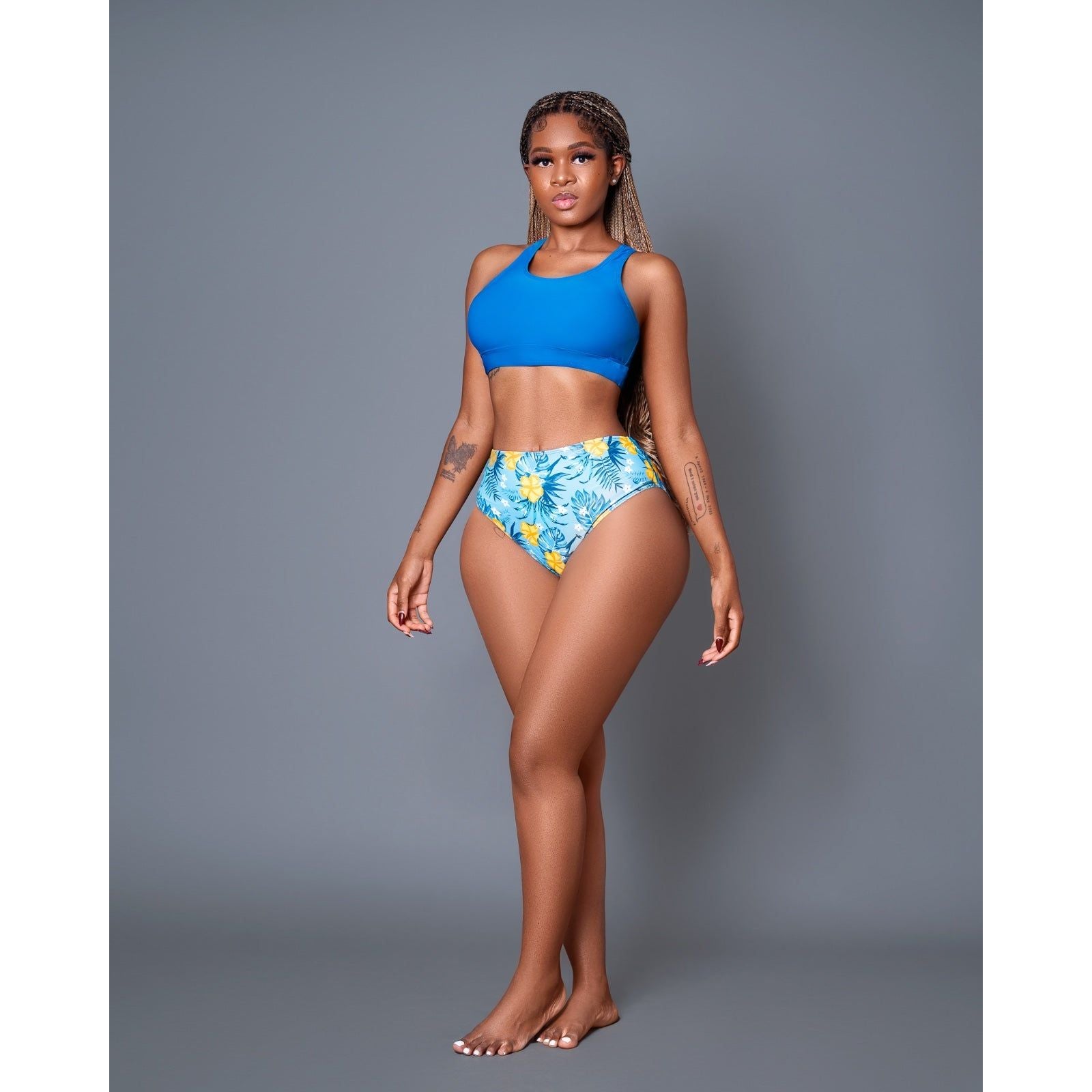 2-Piece Lingerie Bra and Panty Swimwear Bikini Set.