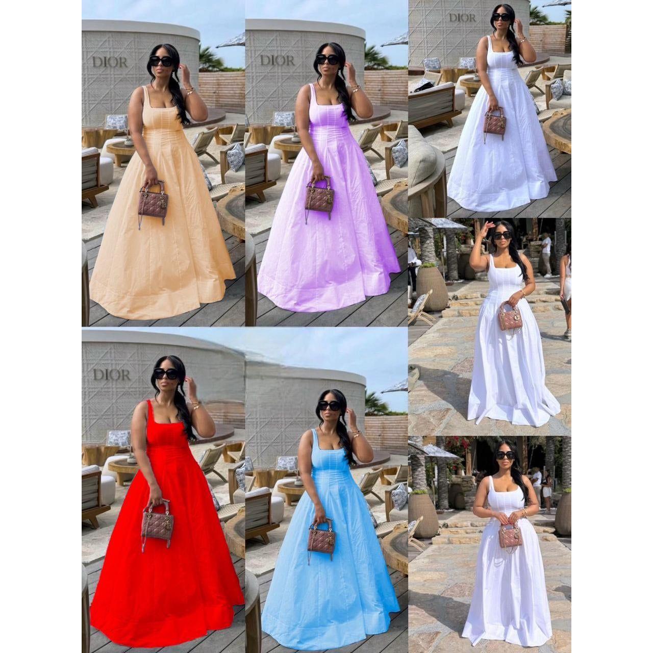 Sleeveless Formal Maxi Dress. – YELLOW SUB TRADING