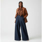 High Waist Baggy Wide Pants.