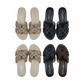 Women Thick Sole Slide-on Sandal.