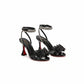 Rhinestone Slingback High Heels Sandals