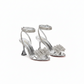 Rhinestone Slingback High Heels Sandals