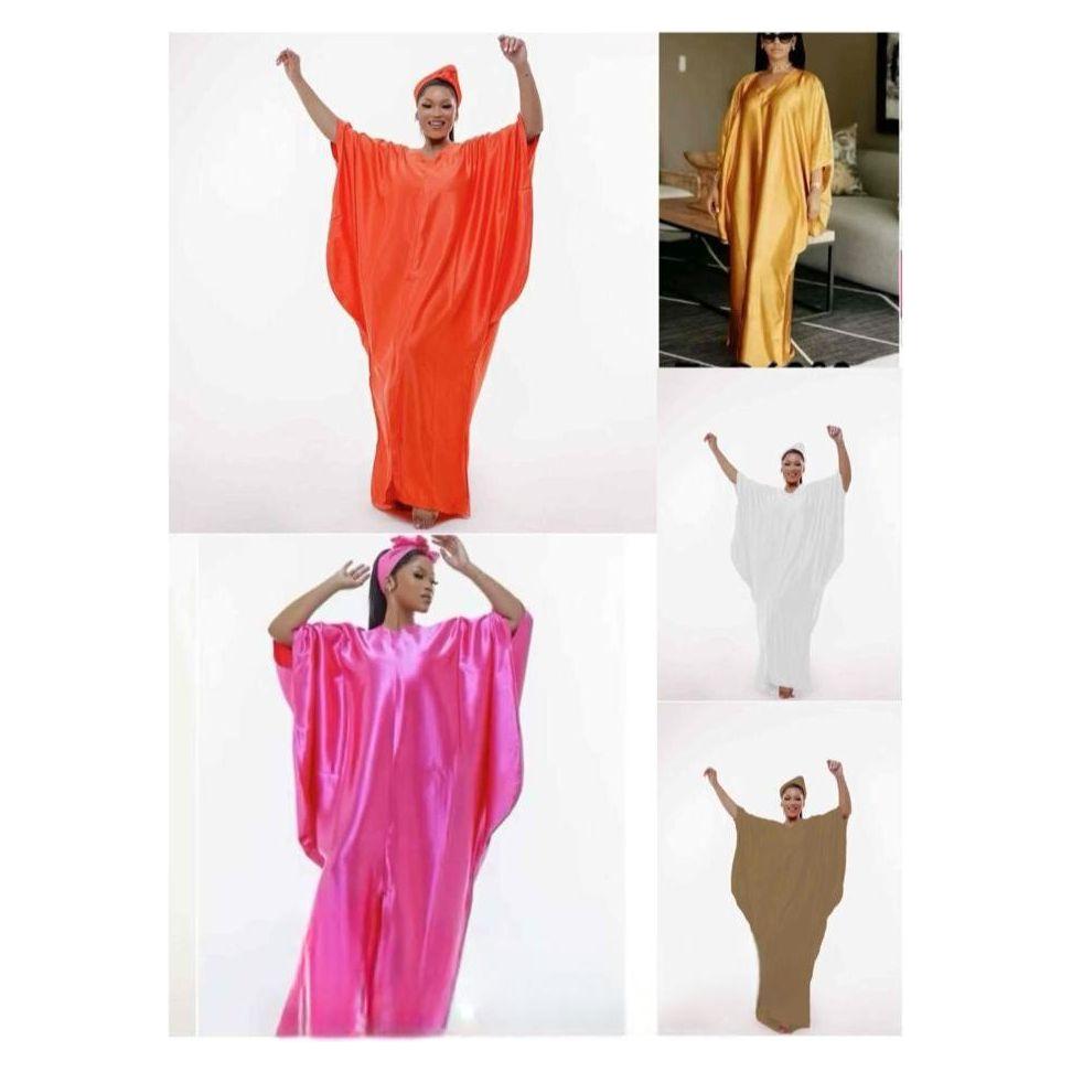 V-Neck Kaftan Maxi dress.