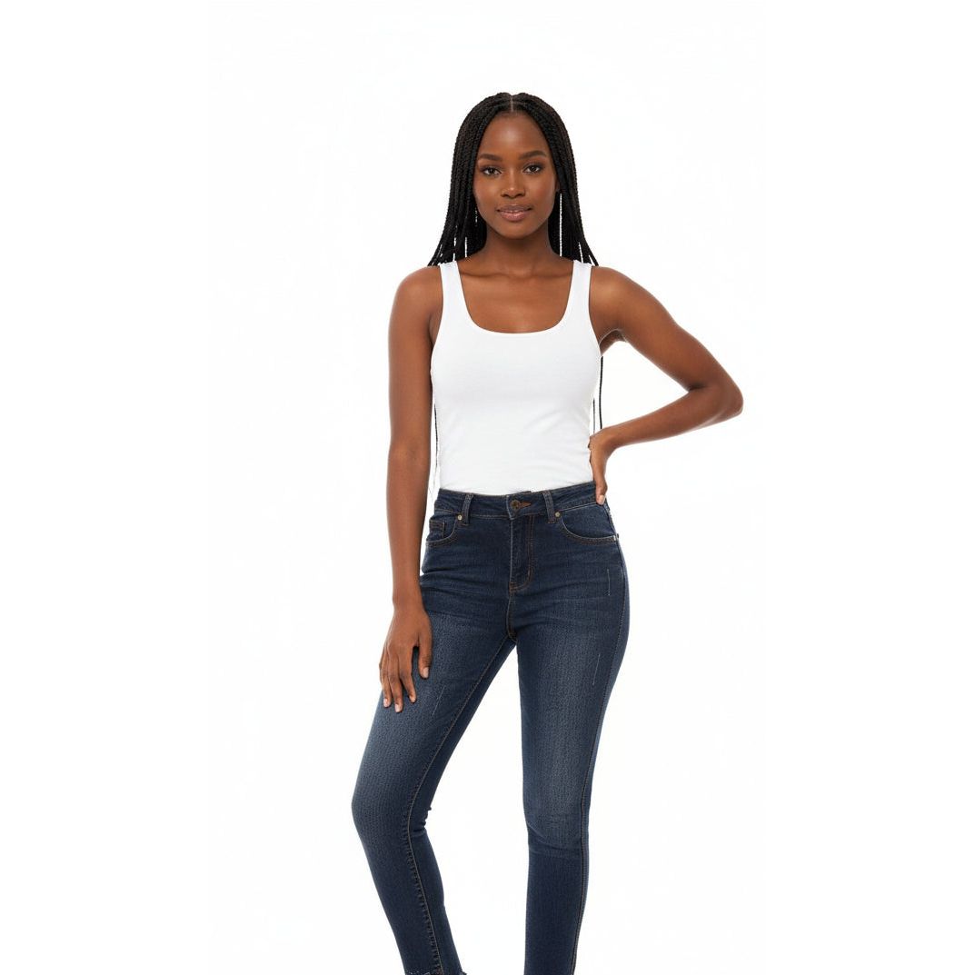 Plus Size Slim Denim Jean.