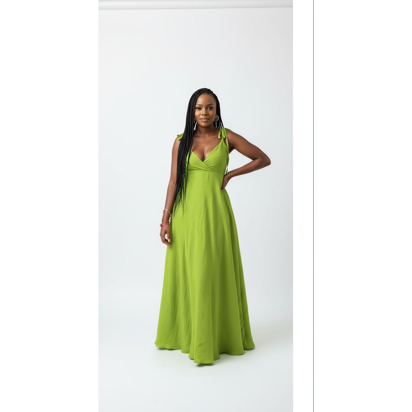 Satin Long Prom Unique Sleeveless Dress.