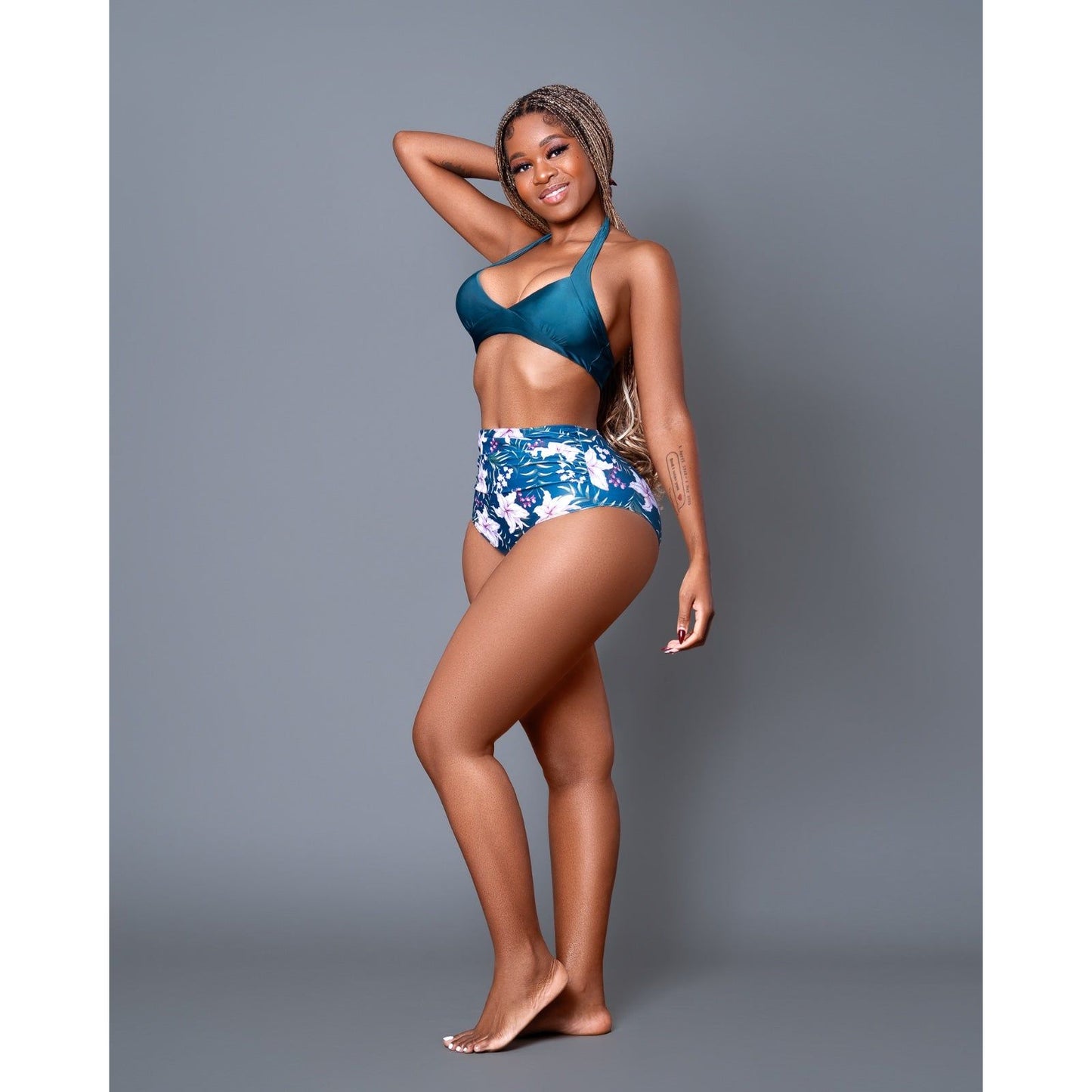 Lingerie Bra and Panty Swimwear Bikini Set.