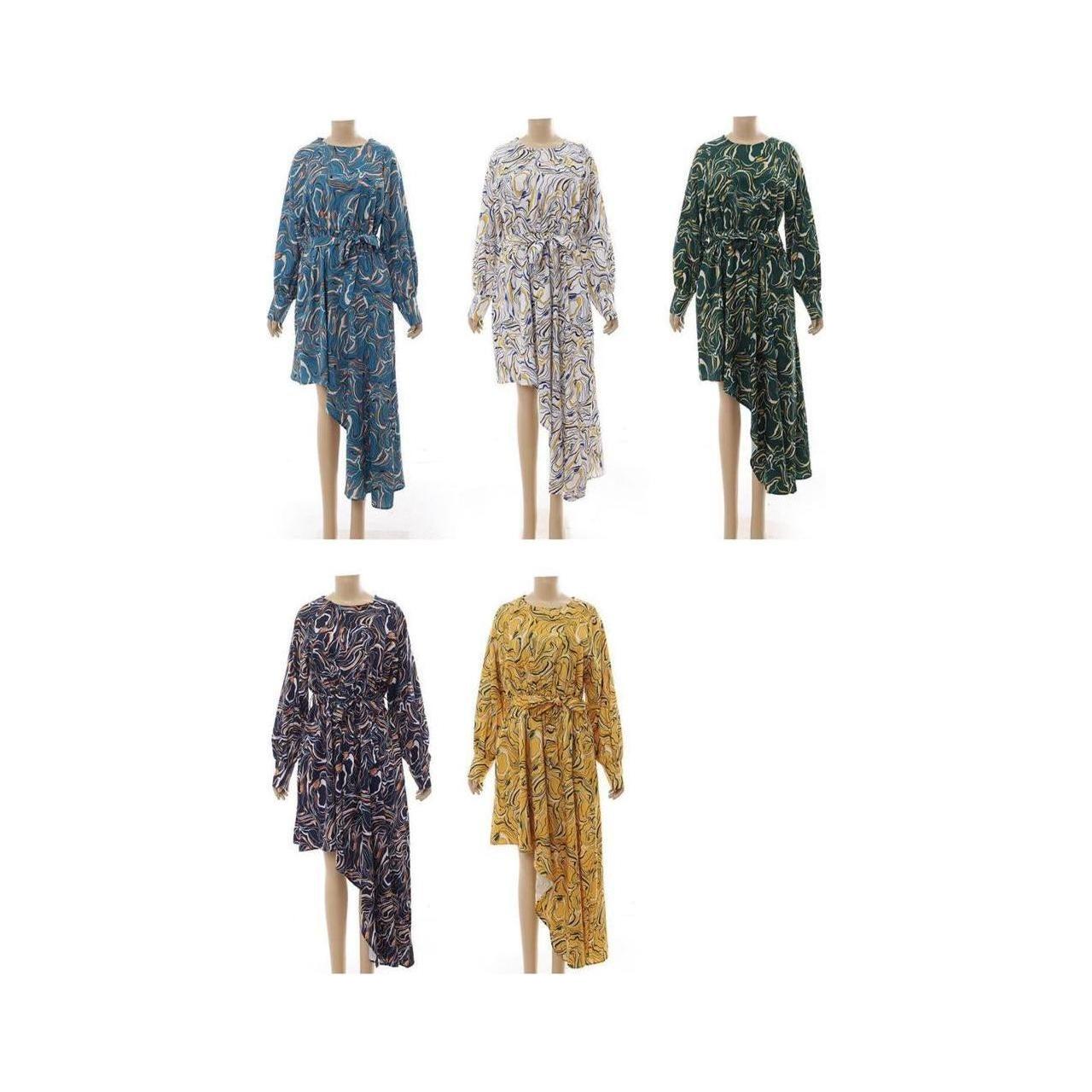 Curve Tropical Print Shirt Dress.