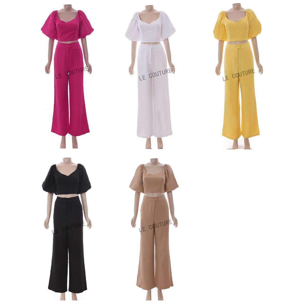 Casual Tops & Pants 2 Piece Sets Outfits