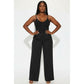 Women's High Waist Wide Leg Pants