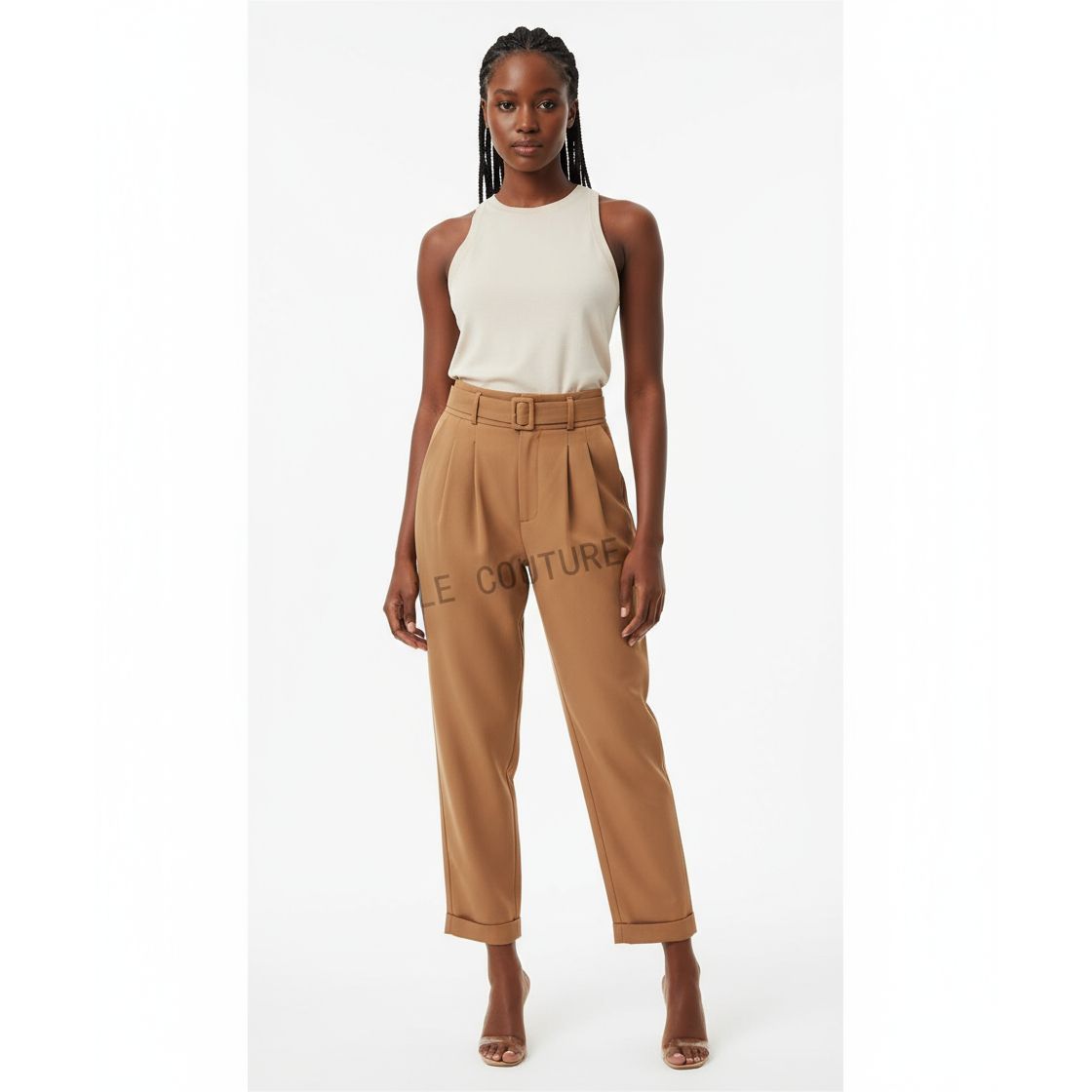 High Waist Wide Leg Quick-Dry Pants.
