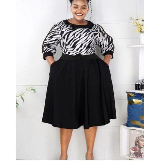 Office Style plus size Dress.