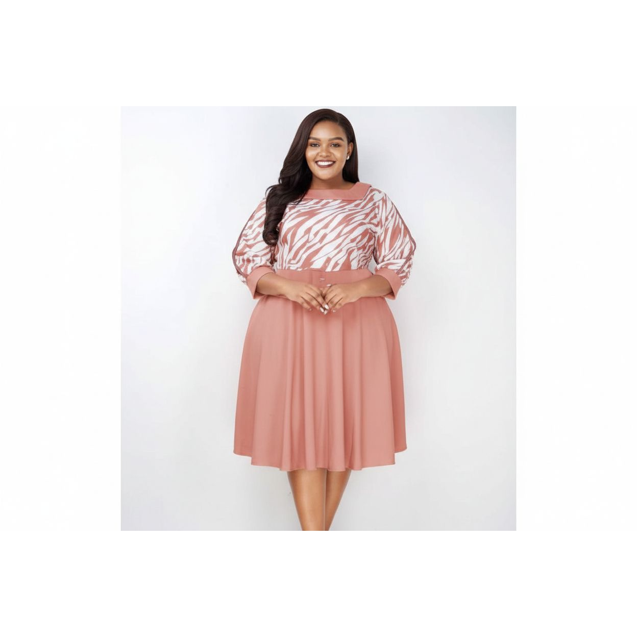Office Style plus size Dress.