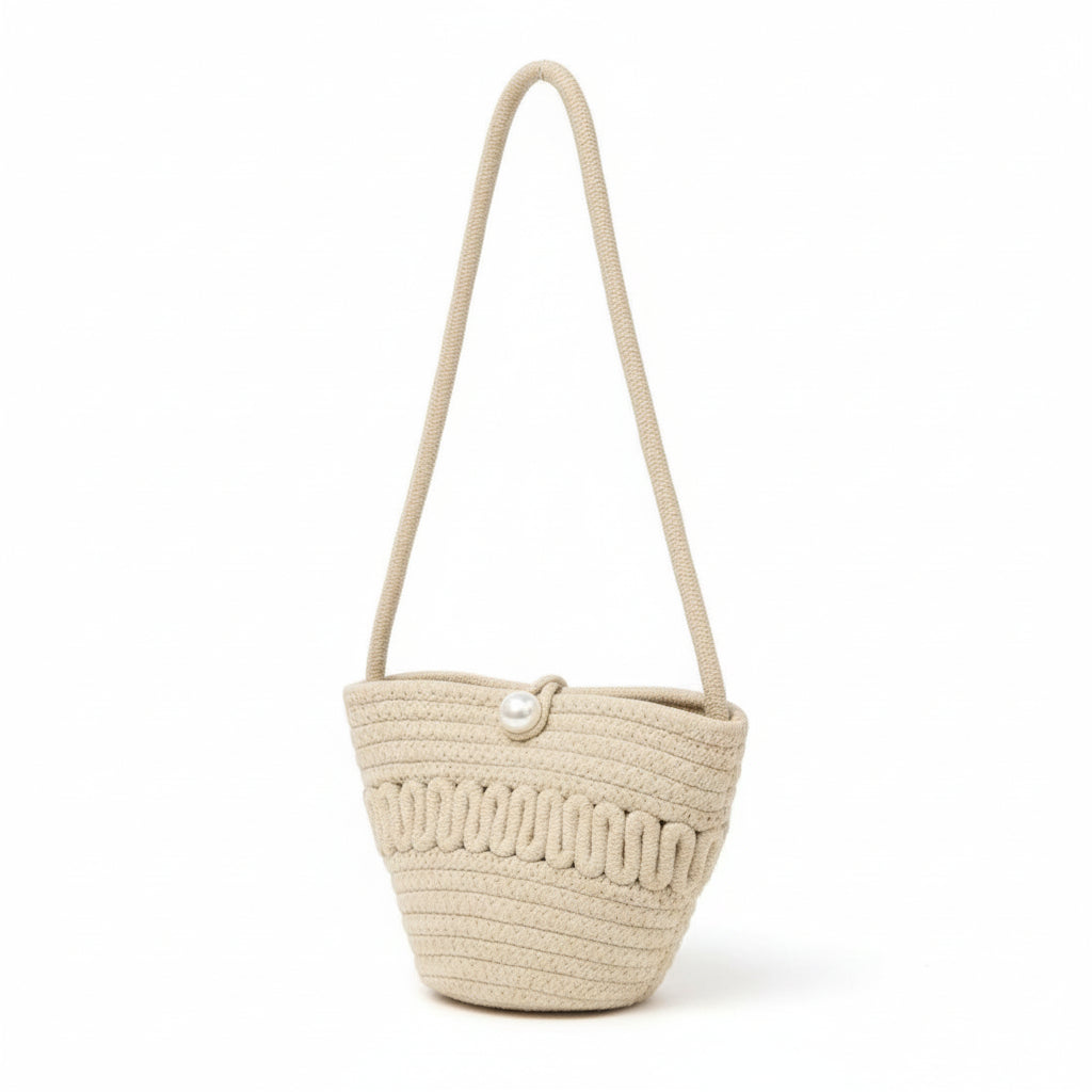 Soft Straw Beach  Crossbody Bag