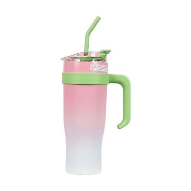 Stainless Steel Straw Travel Tumbler