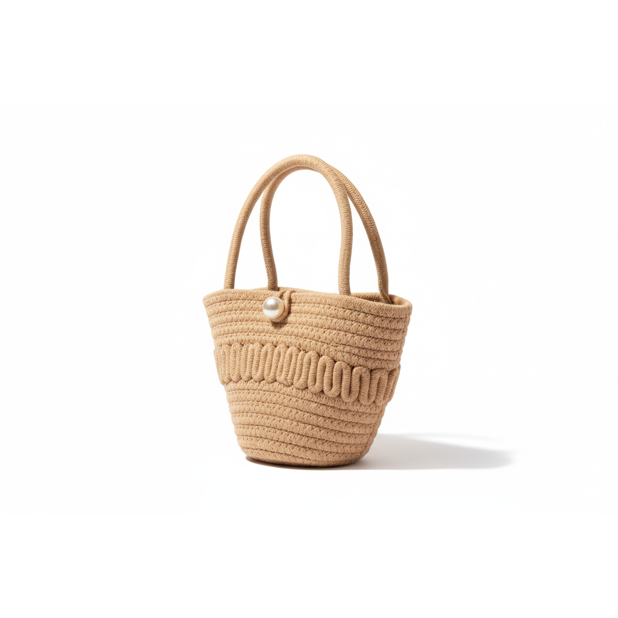 Soft Straw Beach  Crossbody Bag