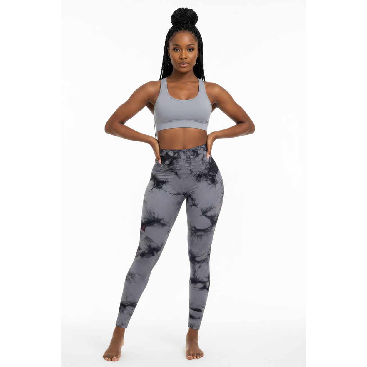 Stretch Up Tummy Control Athletic Leggings