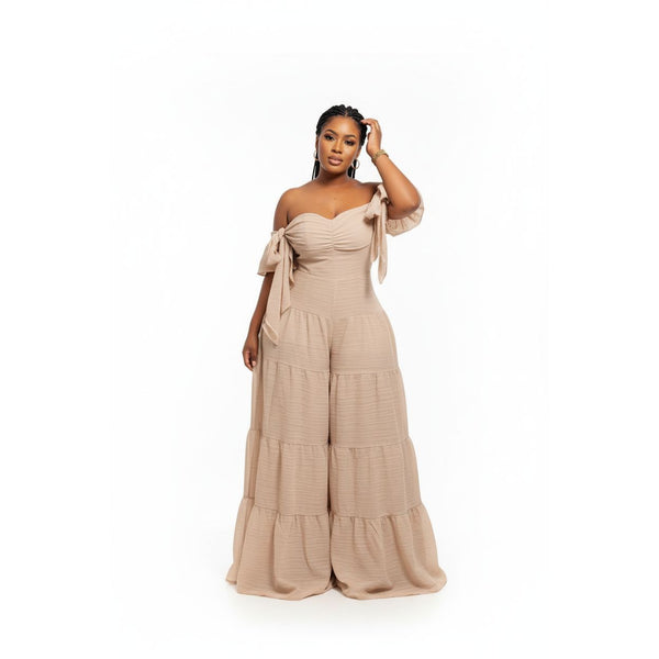 Slash Neck Off-Shoulder Wide Leg Jumpsuits – YELLOW SUB TRADING