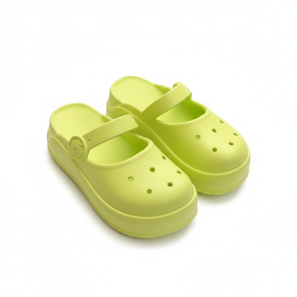 Slides Shoes Platform Holes Sandals
