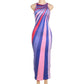 Rainbow colors Maxi Sleeveless Dress