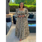 Plus Size Printed Maxi Dress