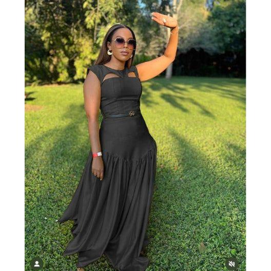 Sleeveless Corset Maxi Sexy Dress