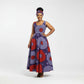 African Print Traditional Fashion Maxi Dress