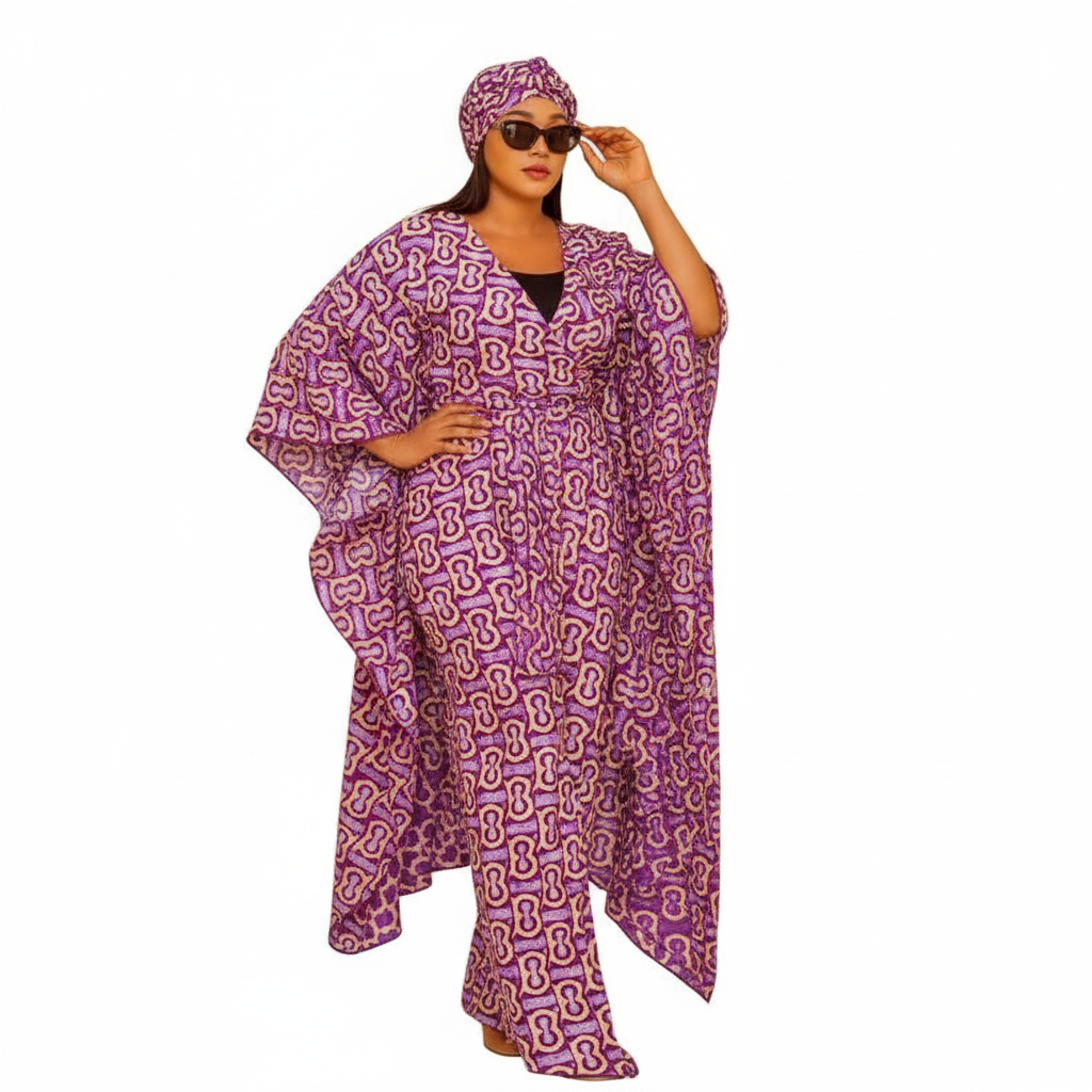 Dashiki Caftan Bubu Sexy Maxi Dress