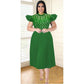 Plus Size Elegant Formal Pleated Dress