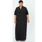Plus Size Buttoned Shirt Dress