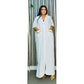 Plus Size Women's Solid Color Simple Daily Dress