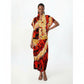Short Sleeve Abaya Dashiki Floral Caftan Dress