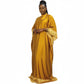 Dashiki Robe Abaya Patchwork Maxi Dress