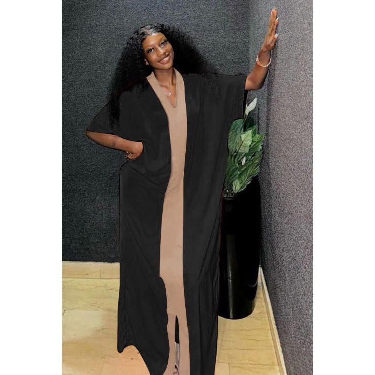 Casual Solid Color Maxi Sundress