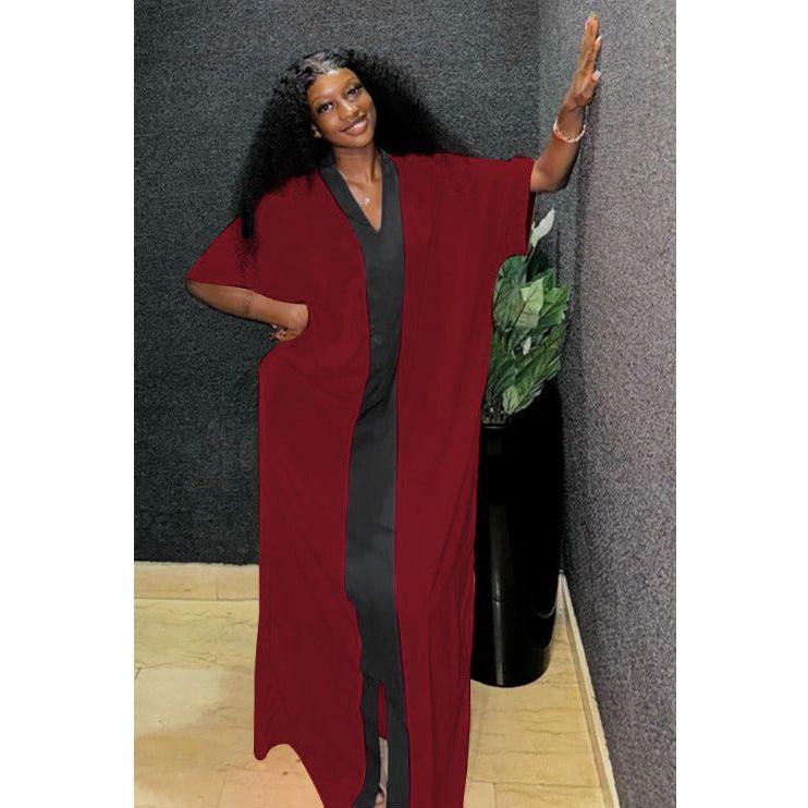 Casual Solid Color Maxi Sundress