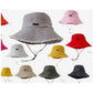 Foldable Cotton Unisex Packable Summer Bucket Hat