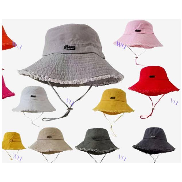 Foldable Cotton Unisex Packable Summer Bucket Hat