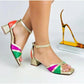 Cross-Strap High Heel Sandals