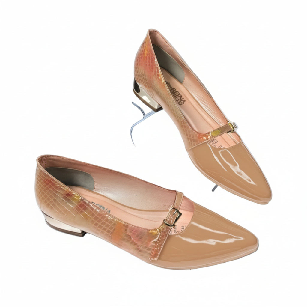 Ladies Slip-on Heel Pumps shoes