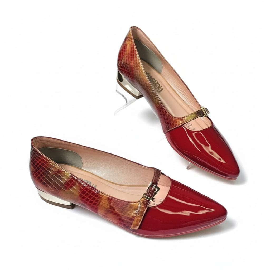 Ladies Slip-on Heel Pumps shoes