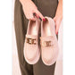 Sweat Chunky Loafer Penny Casual Fashion Shoes.
