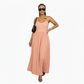 Sleeveless Square Neck Formal Sexy Maxi Dress