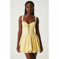 Sleeveless Sweetheart A-line Mini Dress.