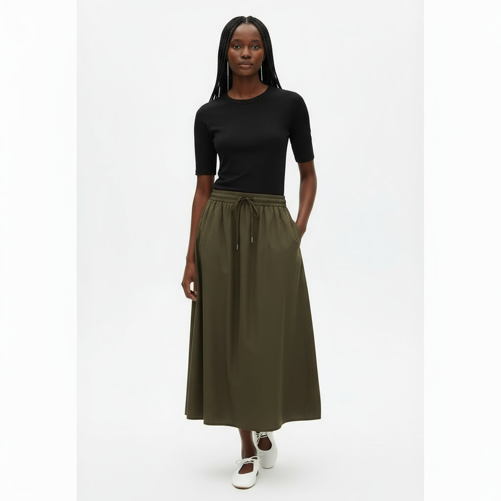 High Waist Maxi skirt