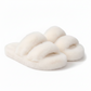 Platform thick Heel Minimalist Fluffy Slippers