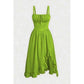 Detachable Skirt Hem Versatile Vintage Palace Style Dress