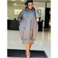 Plus Size Stylish Hooded Midi Dress