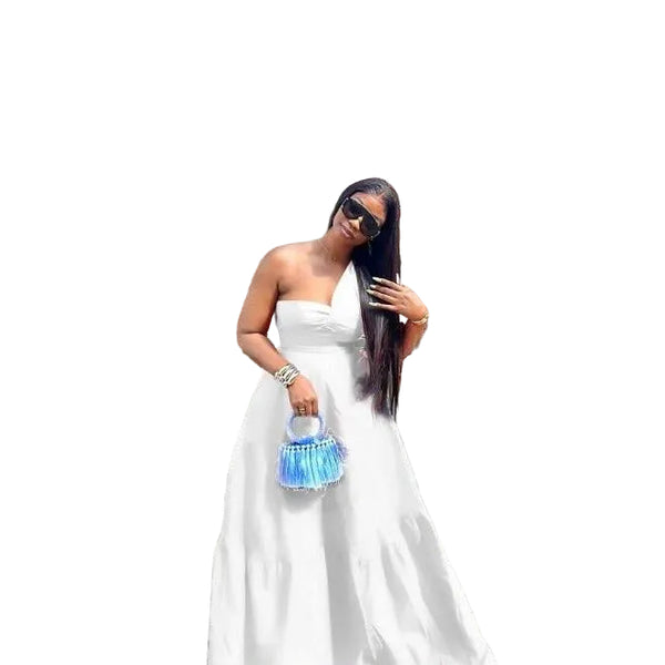 sachin and babi light blue dress Solace London Ruby Maxi Dress Aubergine Size 16